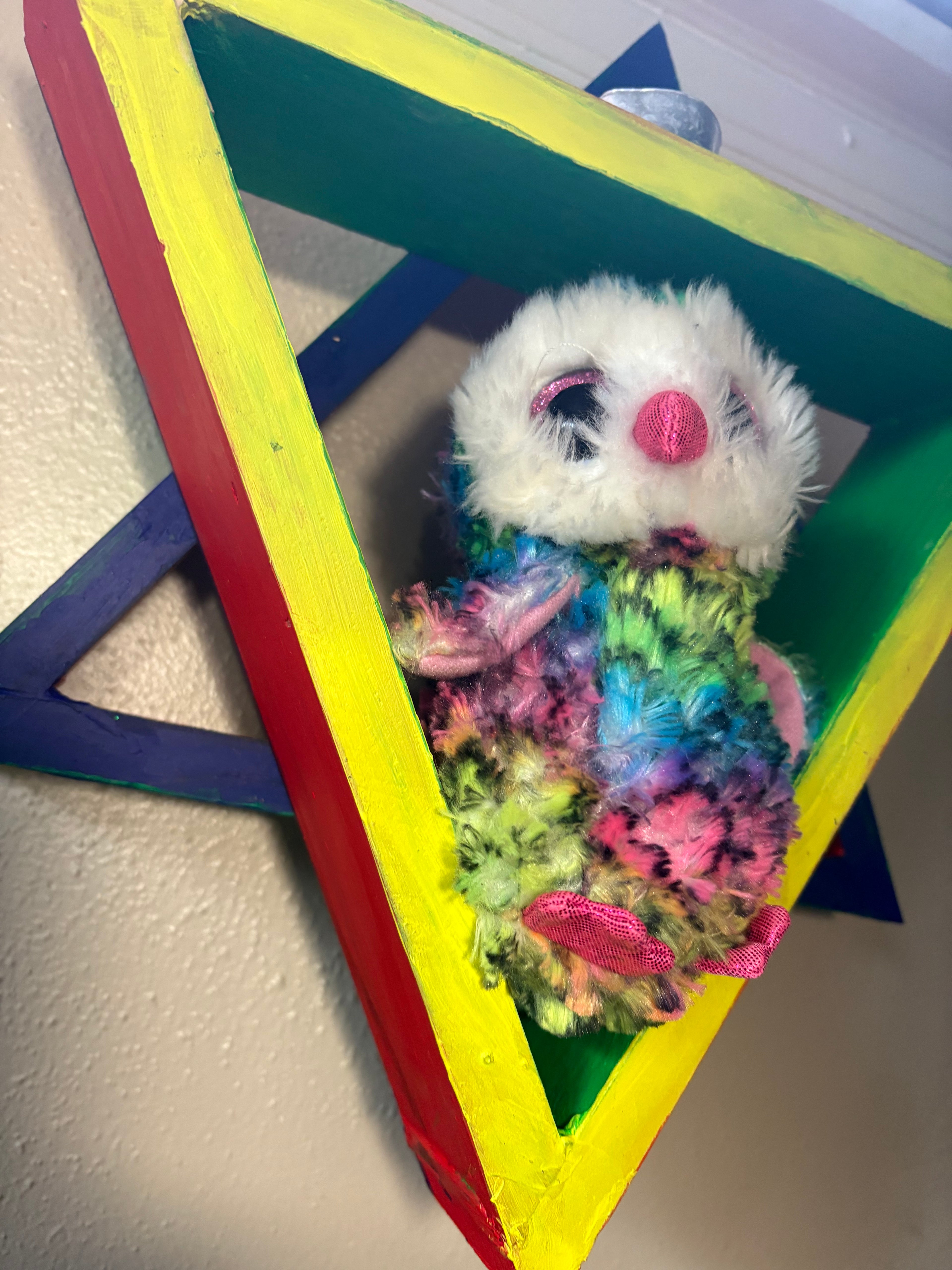 Hexagram Wall Shelf - Elemental Series