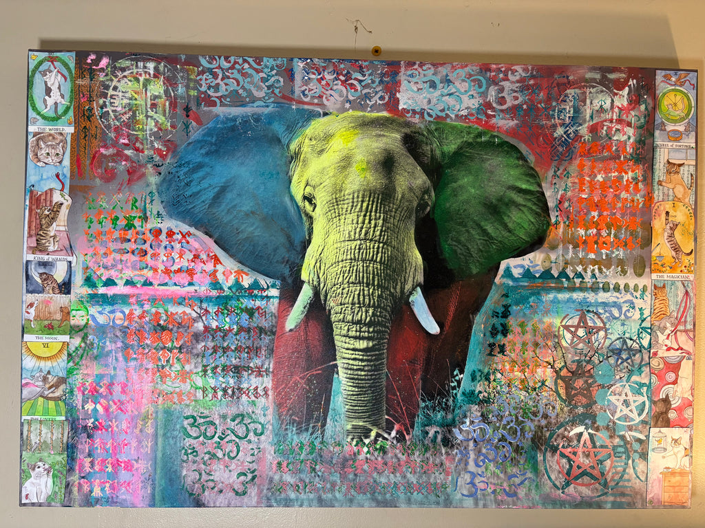 Elephant in the Room 32.5 x 22